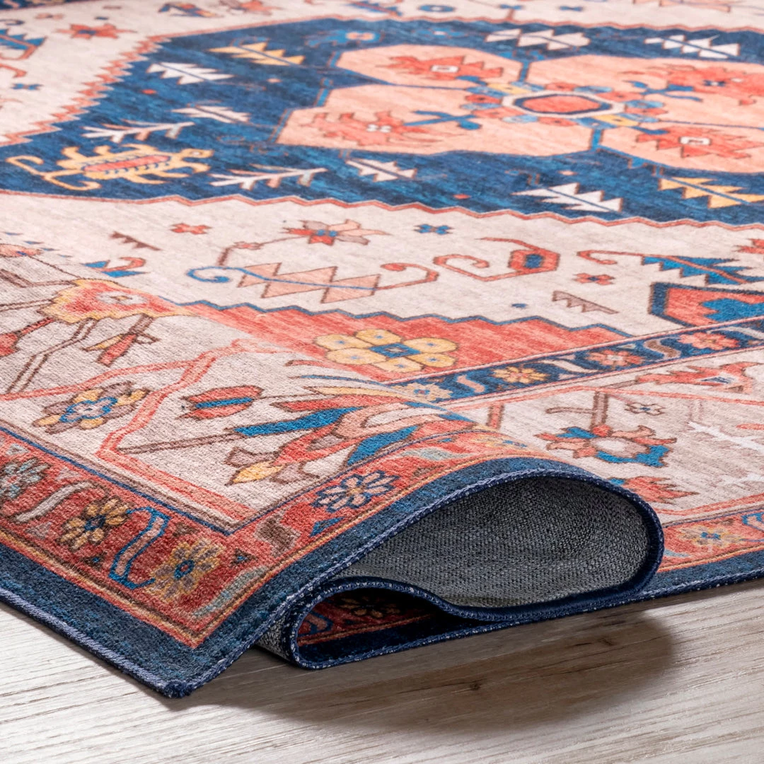 NuLOOM Tribal Medallion Washable Area Rug 4 NuLOOM Tribal Medallion Washable Area Rug