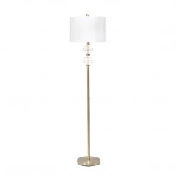 NuLOOM Imperia 61" Glass Floor Lamp New Arrivals