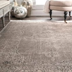 NuLOOM New Arrivals Vintage Medallion Cantrell Fringe Area Rug 32 NuLOOM New Arrivals Vintage Medallion Cantrell Fringe Area Rug