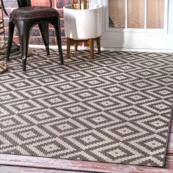 NuLOOM New Arrivals Marybelle Tribal Diamond Trellis Area Rug