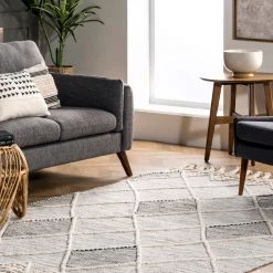 NuLOOM Becca Diamond Trellis Tassel Wool Area Rug 17 NuLOOM Becca Diamond Trellis Tassel Wool Area Rug