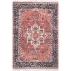 NuLOOM New Arrivals Miya Traditional Medallion Fringe Area Rug