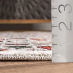 NuLOOM Posie Geometric Stripe Fringe Area Rug 12 NuLOOM Posie Geometric Stripe Fringe Area Rug