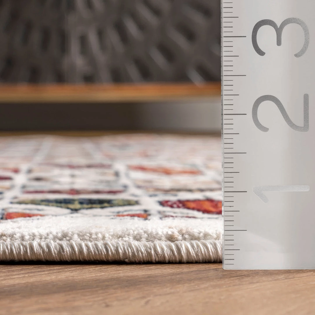 NuLOOM Posie Geometric Stripe Fringe Area Rug 3 NuLOOM Posie Geometric Stripe Fringe Area Rug