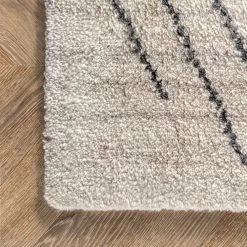 NuLOOM Kassie Dual Diamonds Hand Knotted Wool Area Rug New Arrivals