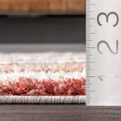 NuLOOM Cynthia Cozy Shaggy Wavy Stripes Area Rug 11 NuLOOM Cynthia Cozy Shaggy Wavy Stripes Area Rug