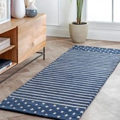 NuLOOM New Arrivals Hand Loomed Marlowe Stripes Area Rug