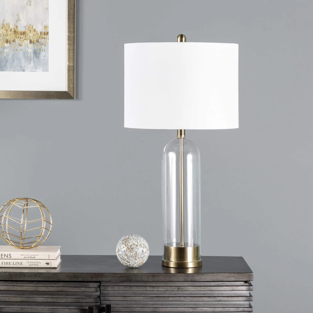 NuLOOM New Arrivals Bayhill 28" Glass Table Lamp 19 NuLOOM New Arrivals Bayhill 28" Glass Table Lamp