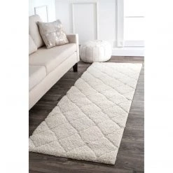 NuLOOM Deloise Trellis Shag Area Rug New Arrivals