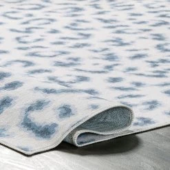 NuLOOM New Arrivals Leopard Spots Washable Area Rug