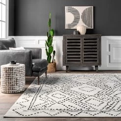 NuLOOM New Arrivals Mila Dotted Diamond Trellis Area Rug 27 NuLOOM New Arrivals Mila Dotted Diamond Trellis Area Rug