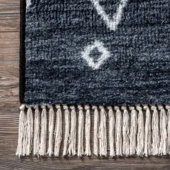 NuLOOM Krystal Trellis Tassel Area Rug New Arrivals