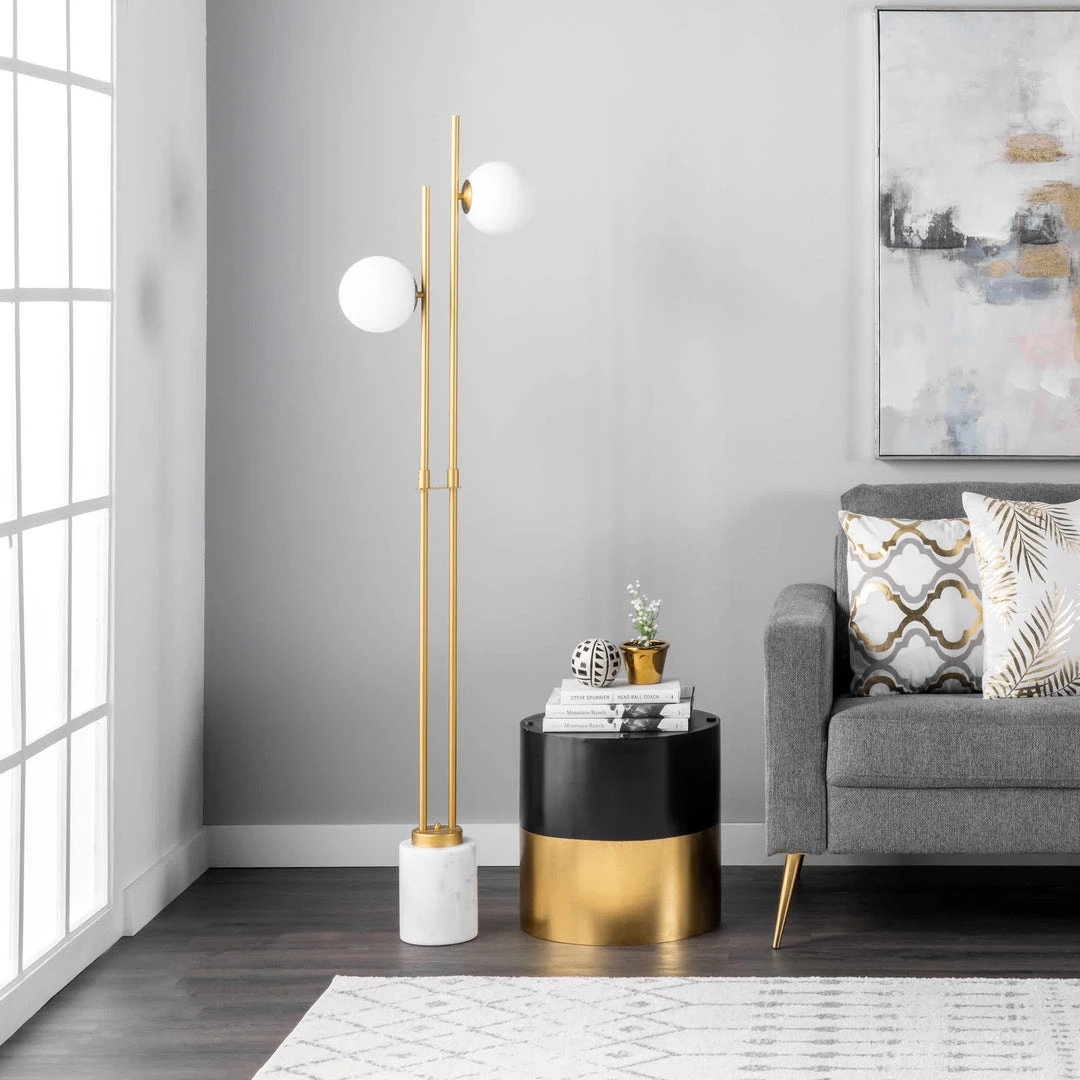 NuLOOM Preston 63" Metal Floor Lamp 3 NuLOOM Preston 63" Metal Floor Lamp