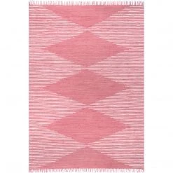 NuLOOM New Arrivals Collins Lined Diamonds Area Rug
