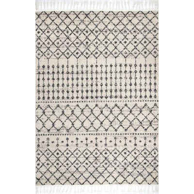 NuLOOM New Arrivals Tricia Moroccan Tassel Rug 1 NuLOOM New Arrivals Tricia Moroccan Tassel Rug
