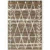 NuLOOM New Arrivals Pippa Distressed Diamond Trellis Fringe Area Rug