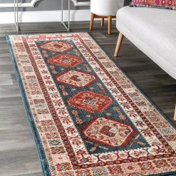 NuLOOM Qiana Emblem Fringe Area Rug New Arrivals