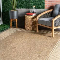 NuLOOM Asha Simple Border Indoor/Outdoor Area Rug New Arrivals 51 NuLOOM Asha Simple Border Indoor/Outdoor Area Rug New Arrivals