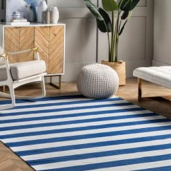 NuLOOM Gracen Cotton Stripe Area Rug New Arrivals