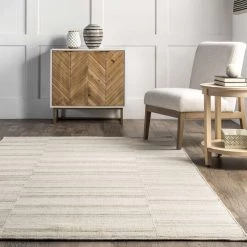 NuLOOM Karmen Handmade Striped Wool-Blend Flatweave Area Rug