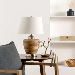 NuLOOM Blaine 21" Wood Table Lamp New Arrivals 13 NuLOOM Blaine 21