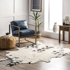NuLOOM Faux Cowhide Washable Area Rug New Arrivals