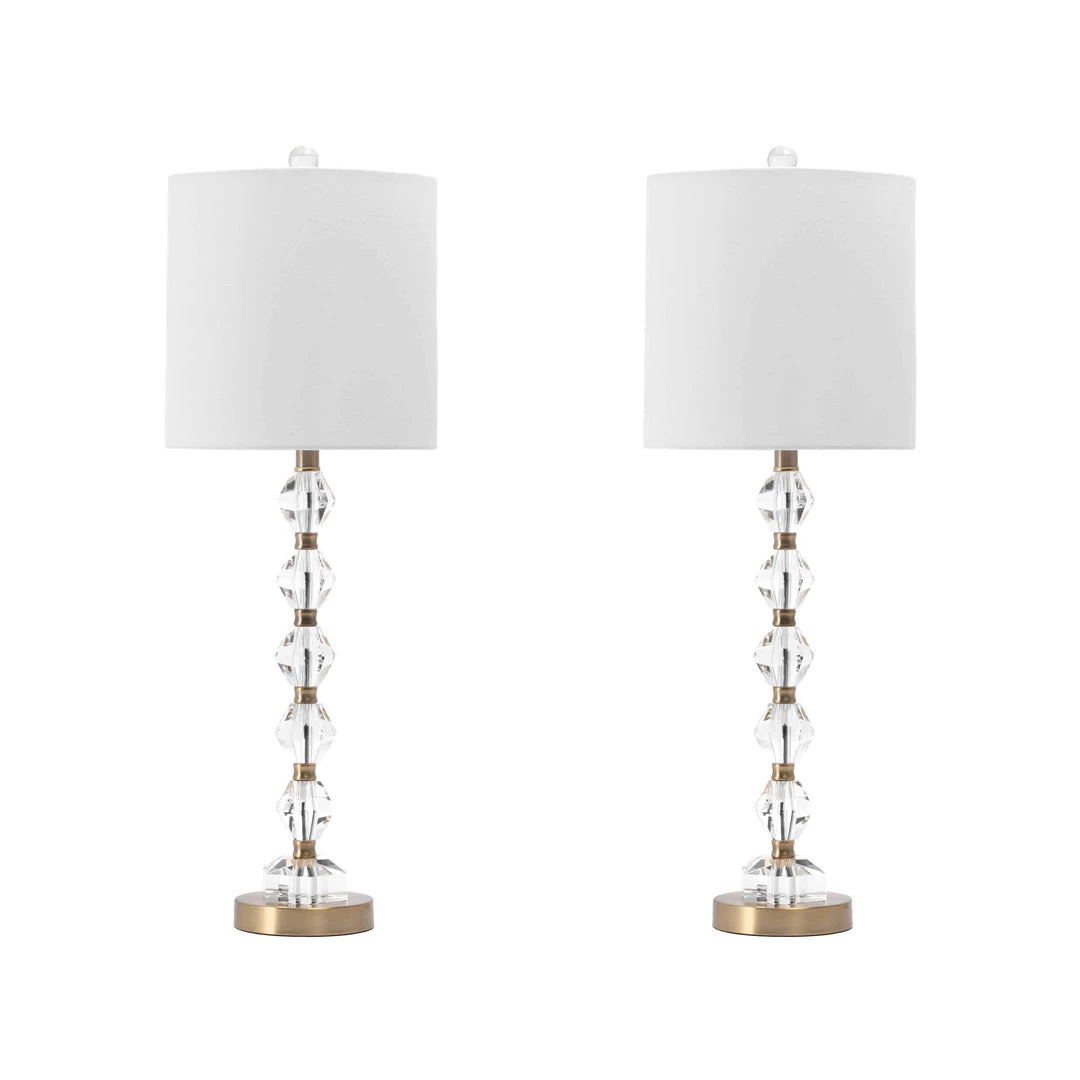 NuLOOM Lighting Ferrara 29" Crystal Table Lamp 7 NuLOOM Lighting Ferrara 29" Crystal Table Lamp