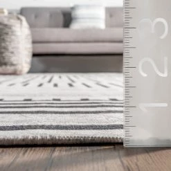 NuLOOM Elianna Washable Abstract Sunset Area Rug