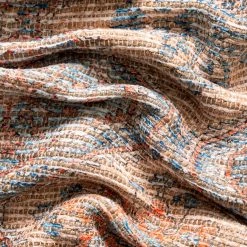 NuLOOM New Arrivals Luna Floral Trellis Tassel Flatweave Area Rug