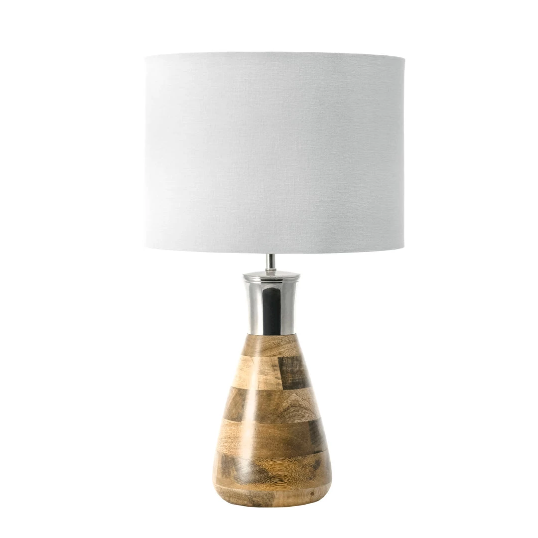 NuLOOM Douglas 22" Wood Table Lamp 1 NuLOOM Douglas 22" Wood Table Lamp