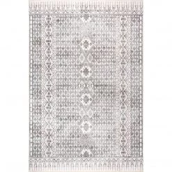 NuLOOM New Arrivals Kehlani Distressed Diamond Area Rug