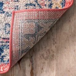 NuLOOM New Arrivals Juliette Vintage Diamond Medallion Area Rug