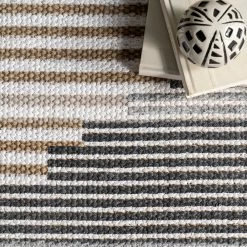 NuLOOM Vida Hand Woven Abstract Jute Tassel Area Rug