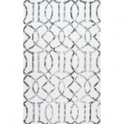 NuLOOM Hand Tufted Syreeta Trellis Contemporary
