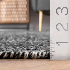 NuLOOM Hand Woven Ago Area Rug 63 NuLOOM Hand Woven Ago Area Rug