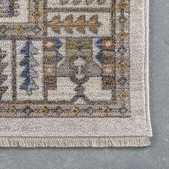 NuLOOM Jocelyn Global Inspired Medallion Fringe Area Rug