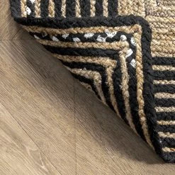 NuLOOM New Arrivals Cotton Bound Jute Braided Area Rug