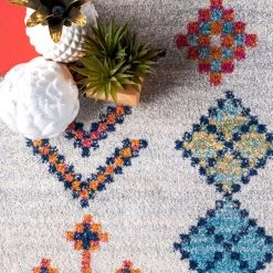 NuLOOM New Arrivals Richelle Tribal Medallion Area Rug