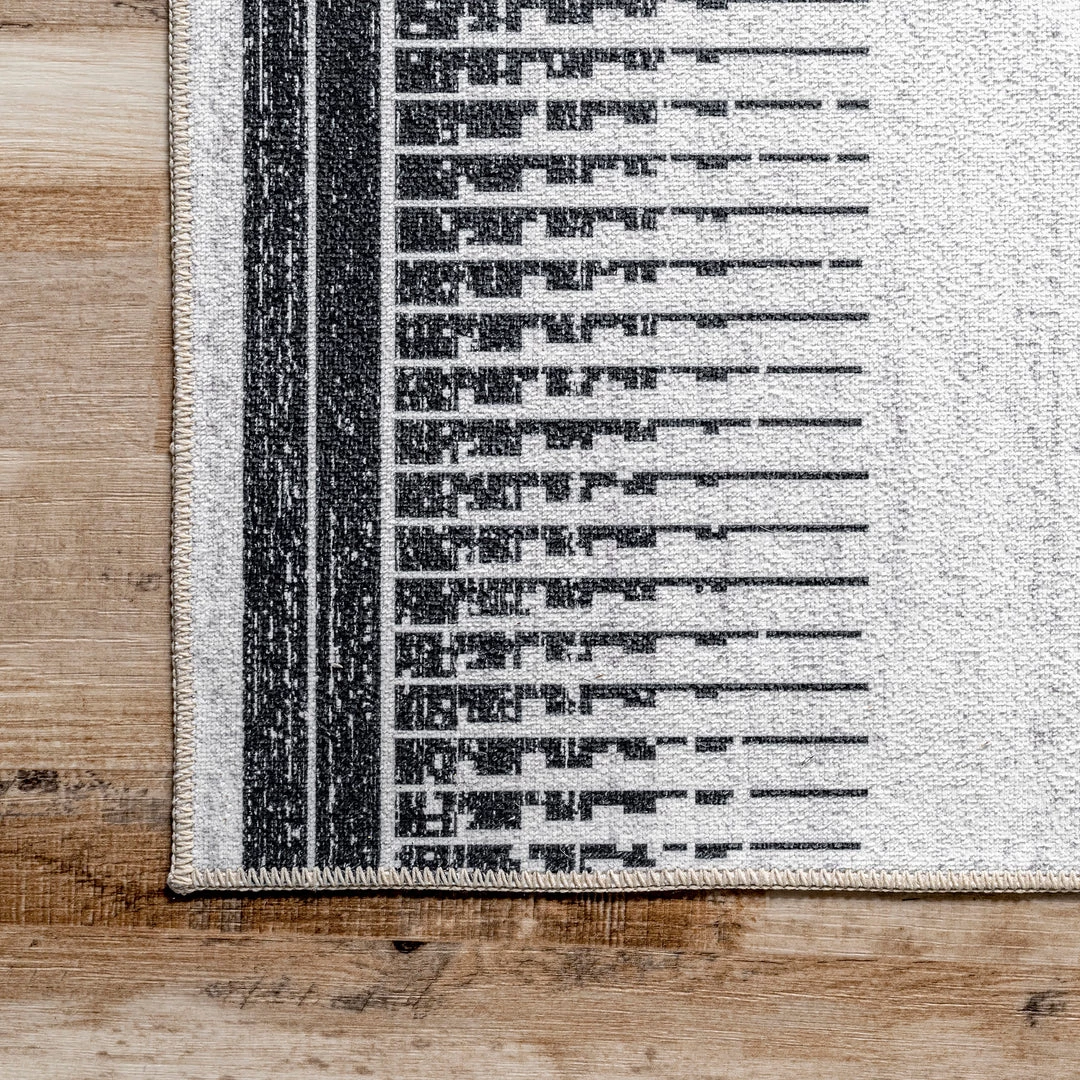 NuLOOM New Arrivals Chelsea Machine Washable Modern Abstract Line Area Rug 5 NuLOOM New Arrivals Chelsea Machine Washable Modern Abstract Line Area Rug