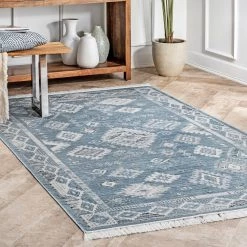 NuLOOM Vintage Tribal Maida Fringe Area Rug