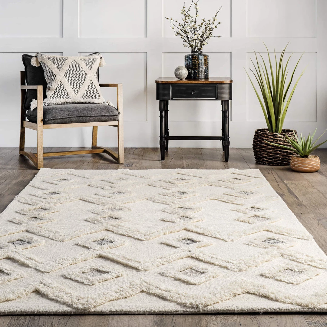 NuLOOM New Arrivals Lachelle Moroccan Diamond Wool Area Rug 8 NuLOOM New Arrivals Lachelle Moroccan Diamond Wool Area Rug