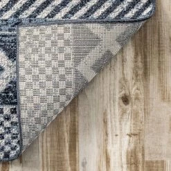 NuLOOM Ginnie Washable Banded Area Rug