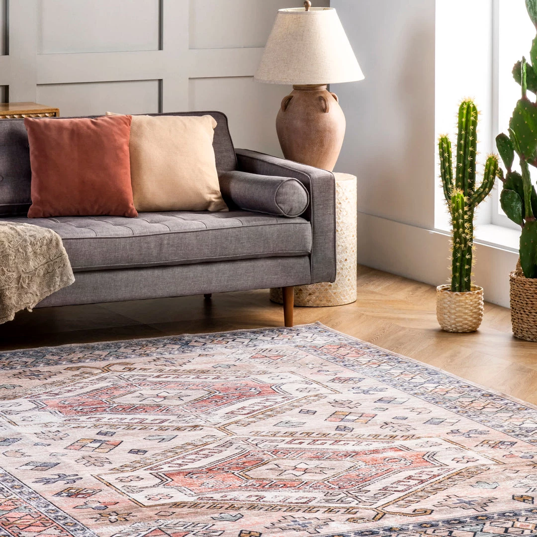 NuLOOM Mae Machine Washable Tribal Motif Area Rug New Arrivals 9 NuLOOM Mae Machine Washable Tribal Motif Area Rug New Arrivals