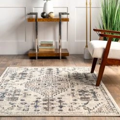 NuLOOM Fading Floral Gabbeh Leahy Area Rug