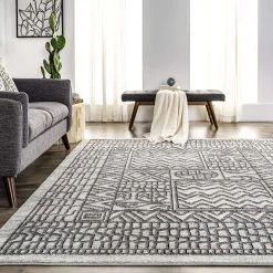 NuLOOM Joannie Contemporary Abstract Patterned Area Rug