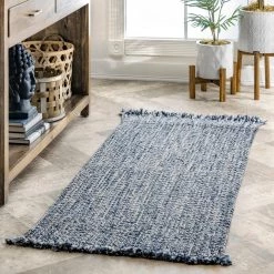NuLOOM New Arrivals Braided Courtney Tassel Indoor/Outdoor Area Rug 54 NuLOOM New Arrivals Braided Courtney Tassel Indoor/Outdoor Area Rug