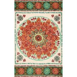 NuLOOM Enola Printed Floral Bedroom