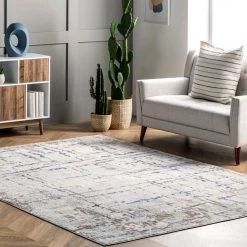 NuLOOM Mabel Contemporary Faded Abstract Area Rug New Arrivals