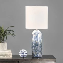NuLOOM New Arrivals Watts 25" Ceramic Table Lamp