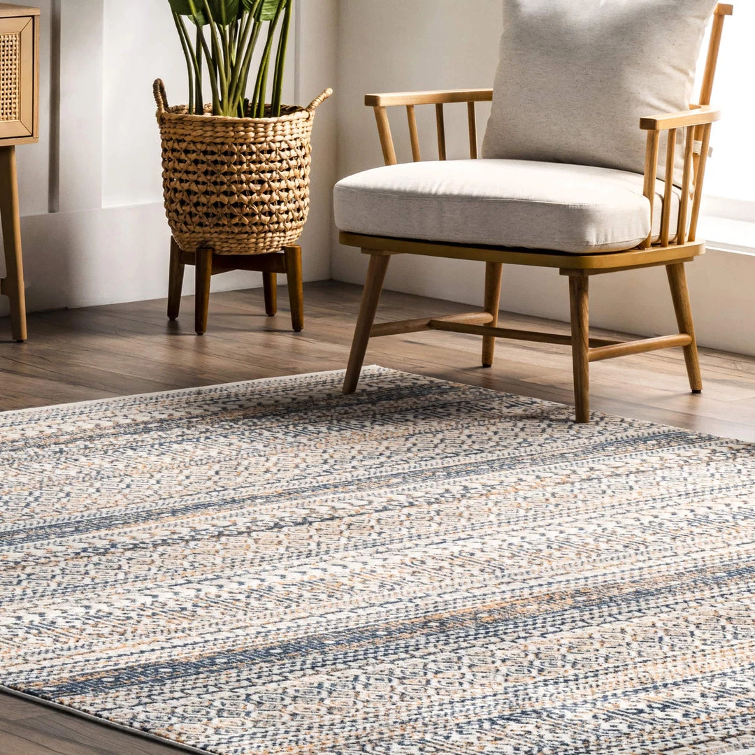 NuLOOM Lily Transitional Stripes Tribal Area Rug New Arrivals 9 NuLOOM Lily Transitional Stripes Tribal Area Rug New Arrivals